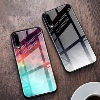 Colorful Glass Phone Case For Huawei P10 P20 P30 Lite Pro Nova 3i 5T Honor 9 10 Lite 8X 9X 20S P Smart 2019 Cover Coque