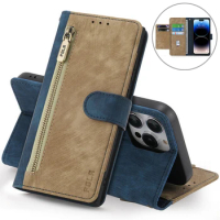 Nord2 5G Flip Case For Oneplus Nord 2T Luxury Case Zipper Leather Wallet Book Cover One Plus Nord CE 2 Lite N20 SE N10 N300 Etui