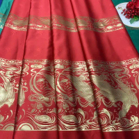 Vải Váy Mamian, Phong Cách Brokat Chính Hãng Vải Hanfu Phong Cách Cổ Trang, Vải Thời Lê Triều, Jingw