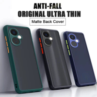 Camera Shockproof Matte Case For OnePlus Nord CE 3 Lite One Plus NordCE3 Light CE3 3Lite CE3Lite 5G Protection Bumper Cover Capa