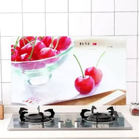 OEM ONE-C118 Wall Stiker Dinding Dapur Anti Minyak / Api Wallpaper Sticker Alumunium Foil Dekorasi D