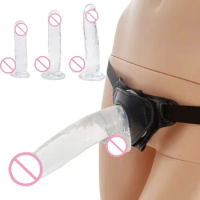 Realistic Penis dildo Strap-On Harness Strapon Dildo for Women Lesbian Strap On Panties Sex Toy for Couple Vaginal Stimulator