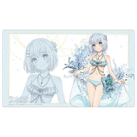 ■預購■【カーテン魂】通販｜ 約會大作戰Ⅴ POP UP SHOP『鳶一折紙／水着ドレス』桌墊 / 軟膠墊。[1026]