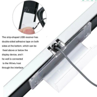 Sensor Bar Remote Sensor Bar Reciever USB Replacement Infrared TV Ray Wired Remote Sensor Bar for Wii/Wii U