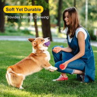 {DLGIFJIE} 6pcs Dog Toy Balls, Non-Toxic, Durable Spikey Chew Toys, for Teething, Aggressive Chewers