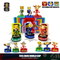 [FIFA Official Licensed] 2026 World Cup Mascot Set Collection Ornaments (Canada Maple, Mexico Zayu, 