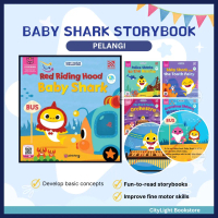 Children Story Book/ Buku Cerita Kanak: Baby Shark Story Book Series - Pelangi