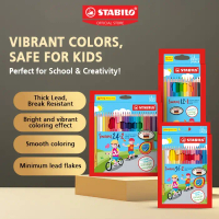 STABILO Swans Colour Pencil/Color Pencil/Pensil Warna/Pensel Warna Set 13/ 26/ 38/ 48 Alat Tulis Sek