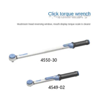 Torque wrench window click torque wrench