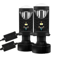 2pcs New H4 LED Bulb h4 led headlight lens projector Car Left hand drive Right hand drive motorcycle