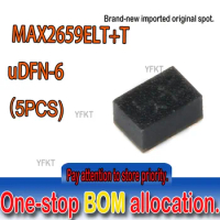 5PCS 100% New original spot MAX2659EL+T UDFN6 Marking：AA radio frequency low noise amplifier IC GPS/GNSS Low-Noise Amplifier