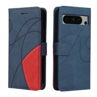 For Google Pixel 8 Pro Case Leather Wallet Flip Cover Pixel8 Phone Case For Google Pixel 8 Pro Luxury Case