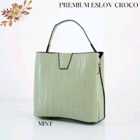 tas wanita ready warna putih,hitam,mint Kulit