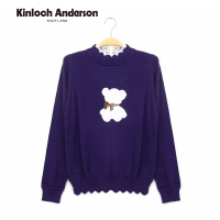 【Kinloch Anderson】小熊微高領針織長袖上衣 金安德森女裝(KA0879027)