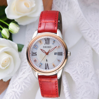 SEIKO 精工錶  LUKIA 太陽能錶 限量錶 腕錶 女錶 指針錶-V137-0DC0J/SUT370J1_SK043