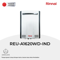 Water Heater Gas Rinnai REU-A1620WD-IND/ Pemanas Air Rinnai REUA1620WD IND / Water Heater Rinnai 16 