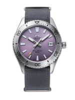 นาฬิกาข้อมือผู้ชาย Sport Mechanical สายหนัง รุ่น RA-AC0Q07V สีม่วง