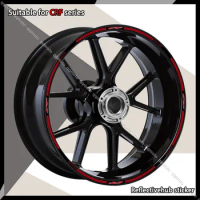 For CRF HONDA Wheels Hub Stickers Decal Tire Reflective Stripe Tape CRF 450 crf 250 l 300L 450x 450r 450l 250r 250f 230f 230l
