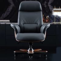 Floor Universal Leather Office Chair Back Black Rest Design Ergonomic Office Chair Luxury Room Cadeiras De Escritorio Furniture