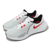 【NIKE GOLF】高爾夫球鞋 Infinity G NN 寬楦 男鞋 女鞋 白 紅 高球 休閒鞋(FN0565-101)