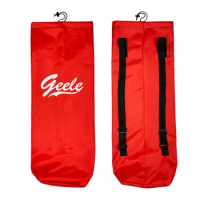 GEELE 1 Pcs 88X35cm Durable Convenient Portable Skateboarding Skateboard Cover Longboard Carrying Backpack Carry Bag,Red