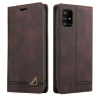 New Style Anti-theft Brush Leather Wallet Coque for Samsung Galaxy A51 5G Case 360 Protect Flip Cover A01 A11 A71 A41 A31 A11 A2