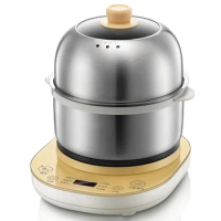 Household Electric Egg Steamer Bun Cooker Stainless Steel Omelette Steamer Appointment Breakfast Steamer Machine