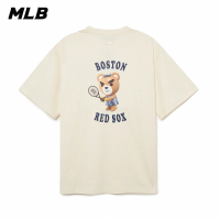 【MLB】短袖T恤 Mega Bear系列 波士頓紅襪隊(3ATSE0334-43CRD)