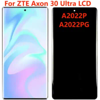 6.67" For ZTE Axon 30 Ultra 5G LCD Display Original Axon 30 Ultra A2022P A2022PG LCD With Frame Touch Screen Digitizer Assembly