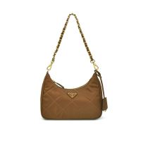 PRADA Re-edition 1995 chaine mini re-nylon bag with chain
