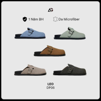 Dép Bánh Mì Nam Nữ Birken Đế Cao Da Micofiber Cấp LEO Slip-On Sandals Thiết Kế Bởi August BH 12 thán