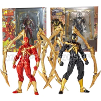 2024 Kaiyodo Iron Spiderman Action Figure Amazing Yamaguchi Spiderman Anime Figurine Pvc Statue Model Decora Toy Collection Gift