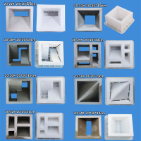 Cement Floor Tile Mold Window Mold Partition Wall Mold Jiugongge Network Red Cement Hollow Brick Com