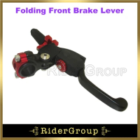 Folding Front Brake Lever For KLX110/L DRZ110 CRF110 CRF50 CRF70 ATC70 Dirt Pit Bike Parts