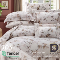 岱思夢 80支天絲兩用被床包組 加大 TENCEL 托斯卡