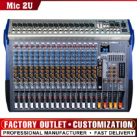 8/16 channel mixer stage performance family KTV live karaoke USB audio mixer Bluetooth mixer MP3 playback dj controller EDX8