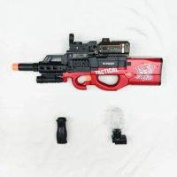 Toy Gun Water Polo Gel Shock Wave Gun P90 Boy Outdoor Game Toy Gun