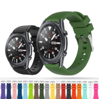 For Samsung Galaxy Watch 3 45mm Strap 22mm Silicone Bracelet Wristband For Galaxy Watch 46mm/Gear S3 Frontier Smartwatch Band