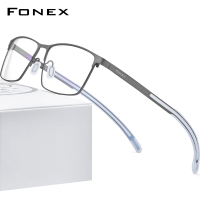 HOT”Fonex แว่นตาไทเทเนียมบริสุทธิ์ 2021 แว่นตาป้องกันการลื่นไถลแว่นตาซิลิโคนญี่ปุ่น