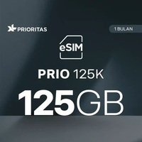 eSIM XL PRIORITAS 125K 125GB/bln 1 Bulan