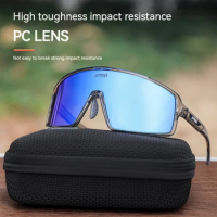 JEPOZRA Photochromic Cycling Glasses for Men Women, MTB Sunglasses, Clear Running Sports Goggles, UV Protection, Biking Glasses