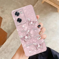 Case Kompatibel Untuk Hp OPPO A57 2022 A77S 2022 Terbaru Fashion Case Silikon Tpu Pro Camera Softcas