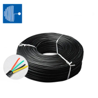 TRIUMPHCABLE Factory Sale LiHCH 0.34MM Flexible XLPE Bare Copper Shielded Cable 2c 3c 4c