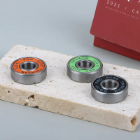 8pcs 608 Bearing ILQ--11 8x22x7 Longboard Speed Inline Skate Wheel Bearing Skate Scooter Sketer Scoo