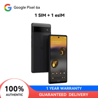 99% New Google Pixel 6A 6GB RAM 128GB ROM 6.1" NFC Octa Core 5G Google Pixel 6A Tensor Original Unlocked 5G