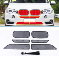 Car Front Grill Net Head Engine Protect Anti-insect for Bmw X5 F15 2013 2014 2015 2016 2017 2018 Water Tank Net Cover Kit Auto