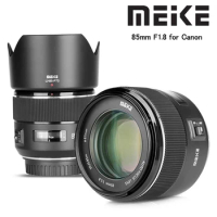 Meike 85mm F/1.8 Camere Lens Auto Focus Full Frame Portrait Prime Lens for Canon EOS EF Mount DSLR Cameras 1300D 600D