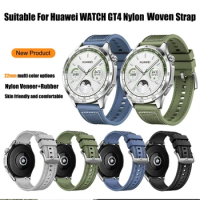 22MM Nylon Strap For Huawei GT4 Replacement Braid Belt Official Wristband For Huawei Watch GT3 GT2 Pro 46mm WATCH 4 Pro Bracelet