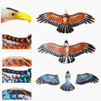free shipping 92cm hawk kites Chinese traditional hand paint eagle kite can twin-tray decorate kites