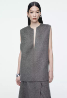 COS 雙面美利奴羊毛背心